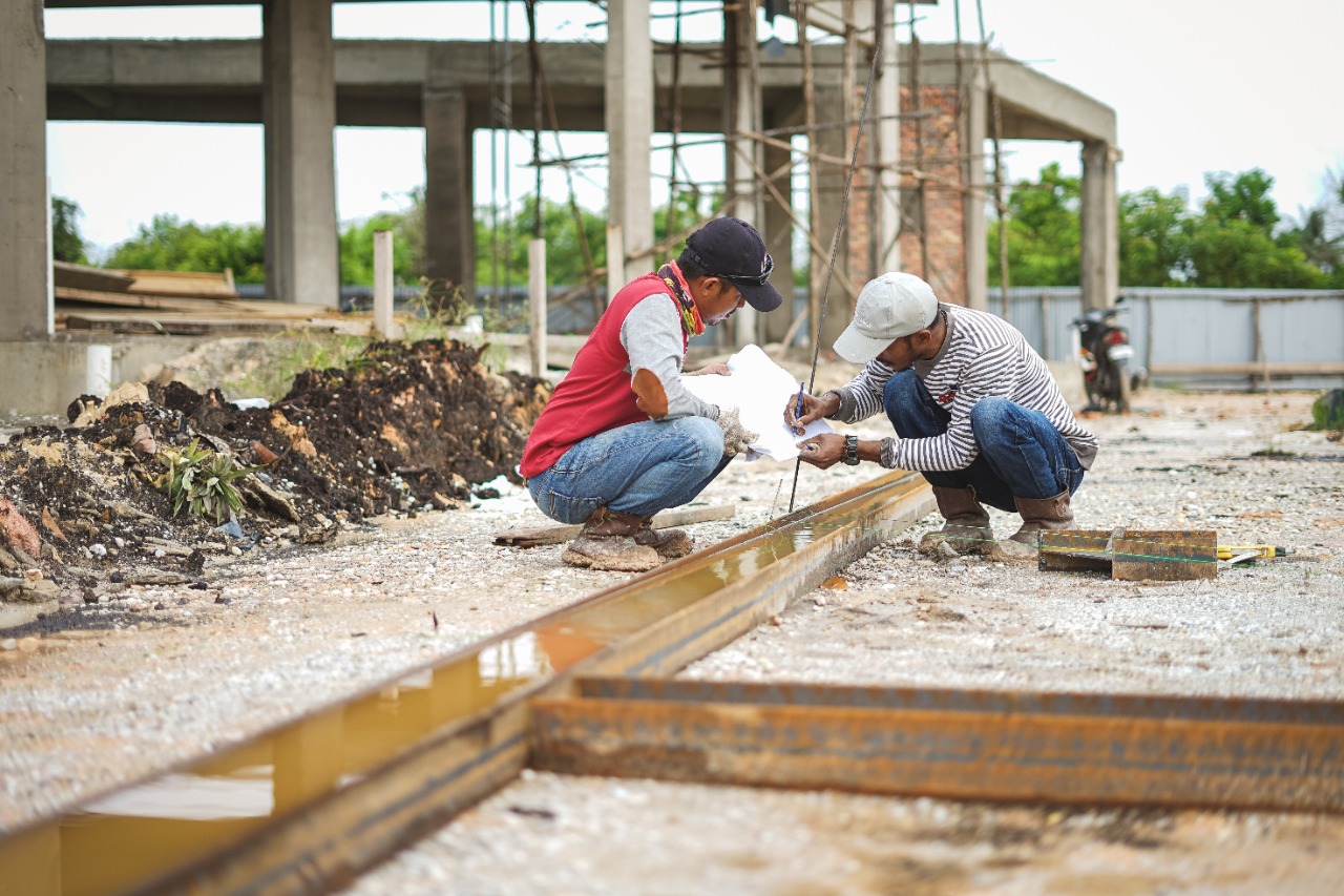 Progres Blok A (Masjid Miftahul Khair)